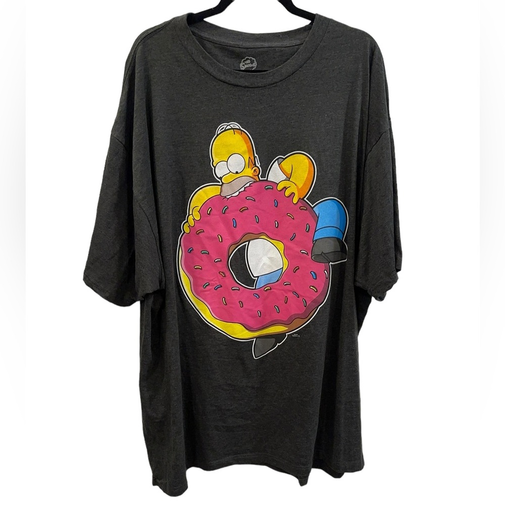 HOMER SIMPSON THE SIMPSONS Graphic Character T-Shirt Size 4XL